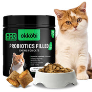 OKKÖBI packaging avant montrant 500 friandises, facilite la conservation