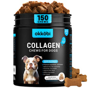 OKKÖBI pot de 150 chews au poulet montrant le format pratique et durée d'utilisation