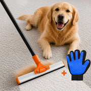 OKKÖBI râteau tapis face avant montrant tête double pour nettoyage efficace