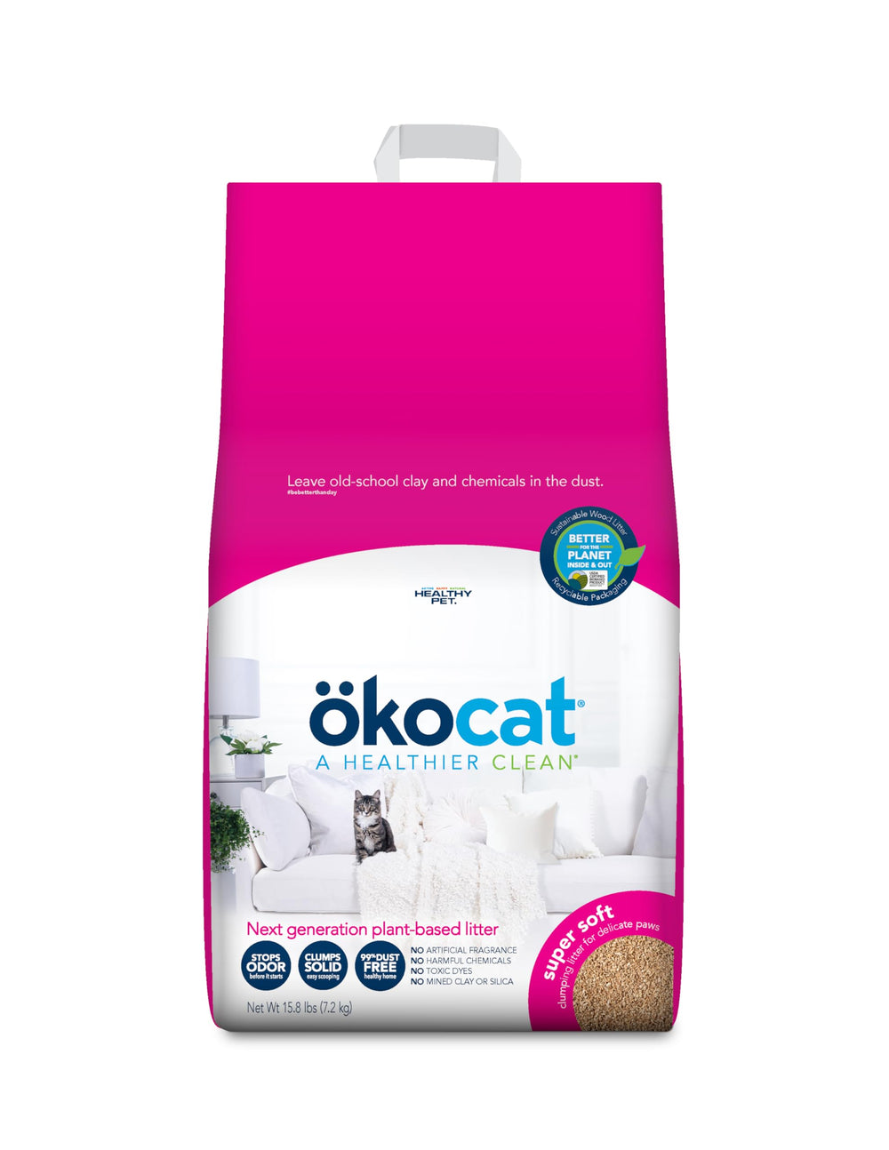ÖKOCAT emballage 15,8 lb pratique et recyclable pour un transport sûr