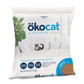 ÖKOCAT sac 26 lb devant montrant emballage recyclable et portabilité
