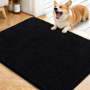 OLANLY face avant du tapis montrant chenille absorbante et protection d'entrée