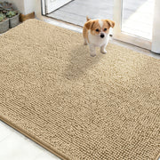 OLANLY vue avant du tapis montrant absorption immédiate