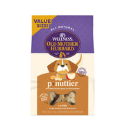 Old Mother Hubbard emballage avant montrant grand format et économie