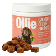 Ollie emballage avant montrant 60 pastilles apaisantes, pratique et séduisant