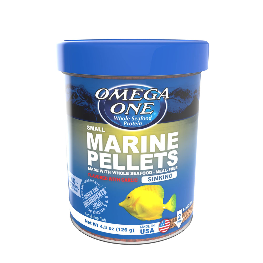 Omega One paquet face avant montrant design et poids, attractivité pour acheteurs