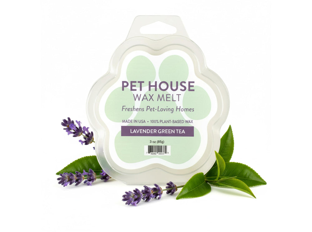 One Fur All emballage avant montrant le parfum Lavender Green Tea et bénéfice d'accueil parfumé