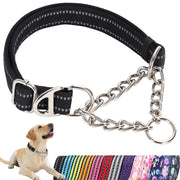 ONEFOJOJO collier martingale vu de face, maintien sécurisé pour promenades