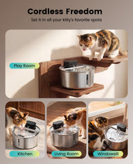 oneisall gros plan de la pompe intégrée SilentFlow, silence et sécurité