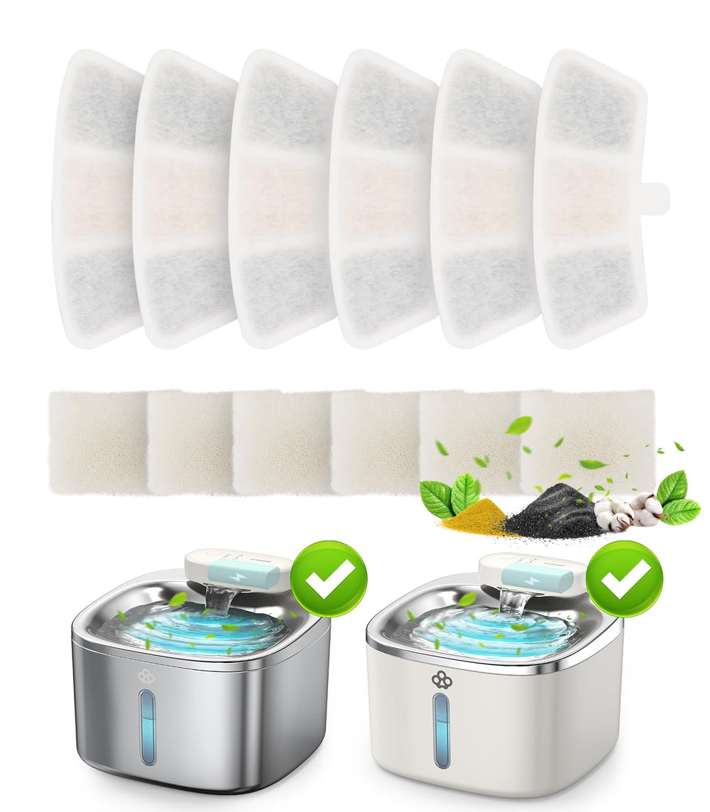 oneisall emballage des 6 filtres montrant compatibilité et gain de propreté