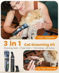 oneisall mini-trimmer gros plan lames, précision pour zones délicates