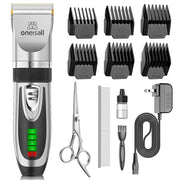 oneisall tondeuse vue face montrant design ergonomique et maniabilité