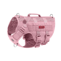 OneTigris harnais rose face avant montrant confort et maintien