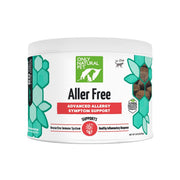 Only Natural Pet emballage AllerFree montrant informations produit et bénéfices