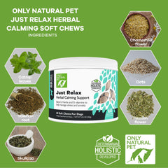 Only Natural Pet gros plan d'une chew, montre la texture appétente et facilité d'administration