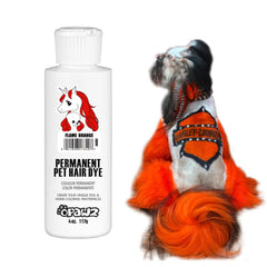 OPAWZ emballage avant montrant la teinte Flame Orange et instructions claires