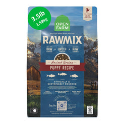 Open Farm sac avant montrant la marque et bénéfice nutritionnel