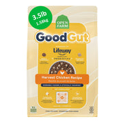 Open Farm sac 3,5 lb face montrant l'emballage et les informations produit, facilite le choix