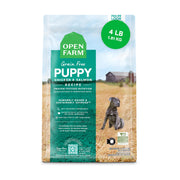 Open Farm sachet devant montrant la marque et bénéfice nutritionnel