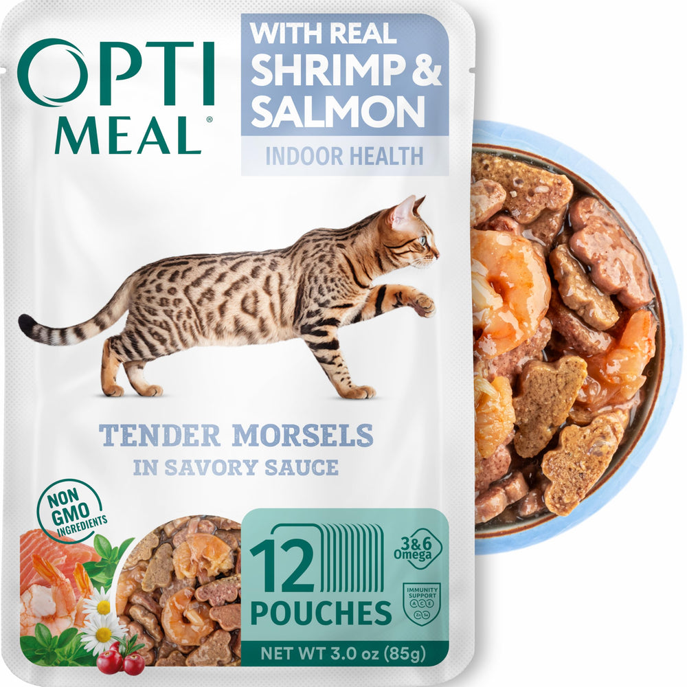 Optimeal sachet face montrant emballage pratique et conservation