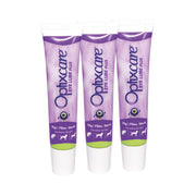 OptixCare tube 20 g vu de face, emballage lisible pour un dosage précis