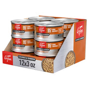 ORIJEN emballage face montrant le lot de 12 boîtes et informations produit