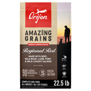 ORIJEN emballage avant Regional Red offrant nutrition complète
