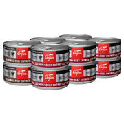 ORIJEN emballage avant du pack 12 bocaux montrant variété et bénéfice nutritionnel