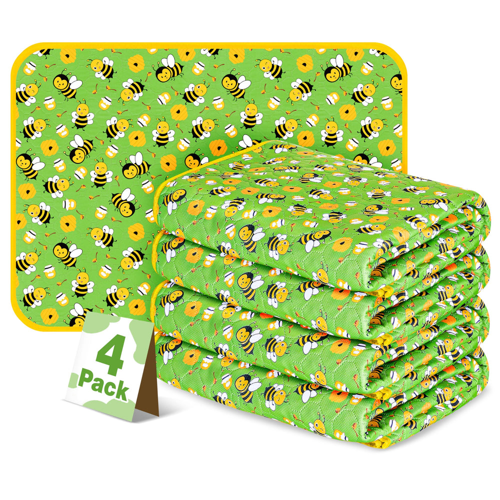 Oslianbok vue avant du lot de 4 tapis protégeant et décorant