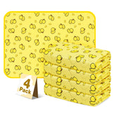 Oslianbok tapis face avant Yeelow Duck motif mignon et absorption pratique
