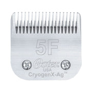 Oster CryogenX lame 5F face et emballage montrant finition et marque, performance durable