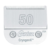 Lame Oster CryogenX face avant montrant emballage et ergonomie, pour coupe précise