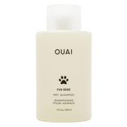 OUAI flacon avant élégant montrant format 16 Fl oz et bénéfice praticité