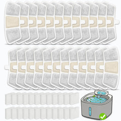 OUPUSES emballage de 18 filtres PW04 pour approvisionnement annuel et tranquillité