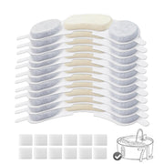 OUPUSES filtre face avant montrant l'ensemble pour une eau plus propre