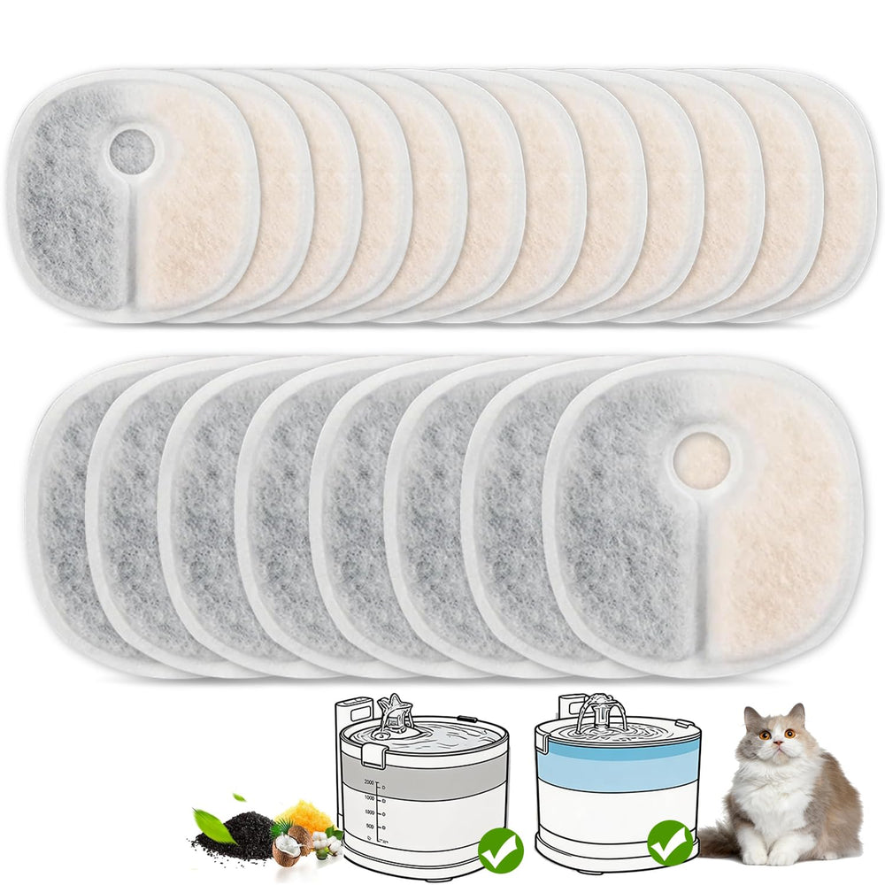 OUPUSES filtre packaging avant montrant le lot de 16 et bénéfice praticité