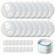 OUPUSES packaging avant montrant 16 filtres, facilite stockage et remplacement