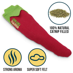 Our Pets Hot Stuff Chili gros plan tissu révélant texture robuste bénéfique