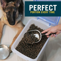 OurPet détail des graduations Durapet indiquant 1/4, 1/2 et 1 tasse faciles