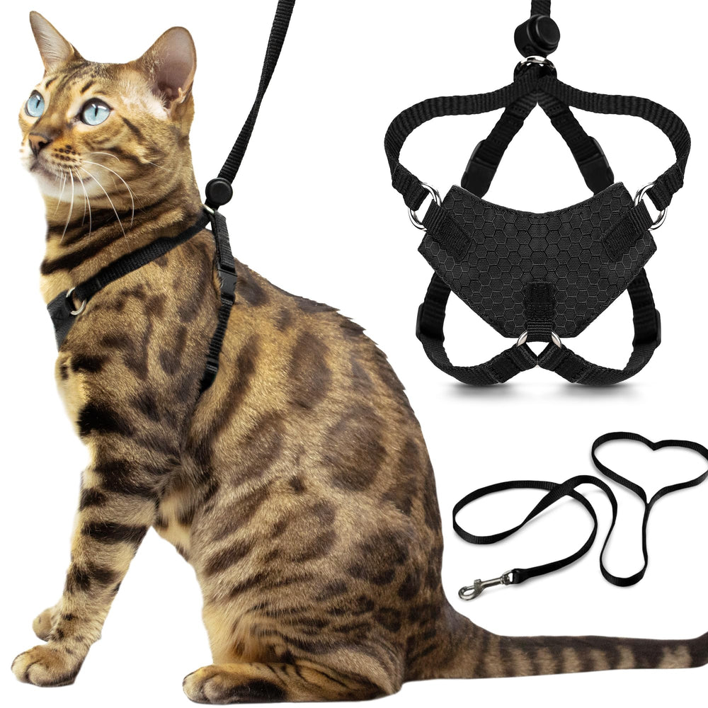 OutdoorBengal harnais-devant montrant coupe et maintien pour sécurité