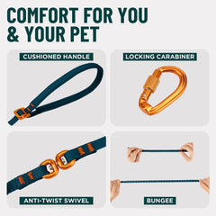 OutdoorBengal Kushma™ détail mousqueton robuste assurant fixation sécurisée