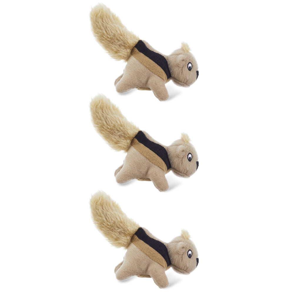 Outward Hound peluche écureuils pack face pour amusement rapide