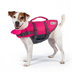 Outward Hound gilet face avant rose montrant coupe et visibilité