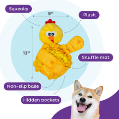 Outward Hound gros plan matière snuffle idéale pour cacher friandises