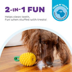 Outward Hound gros plan sur la texture, nettoie doucement les dents