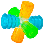 Outward Hound vue avant du Triple Jack montrant couleurs et forme, stimule le jeu