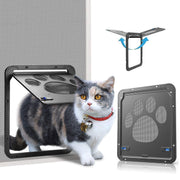 Ownpets face avant de la chatière montrant ouverture et cadre solide