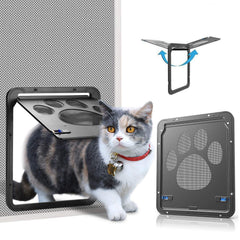 Ownpets face avant de la chatière montrant ouverture et cadre solide