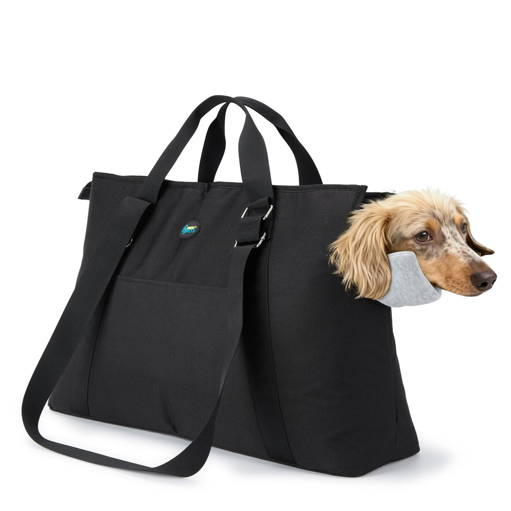 Ownpets sac devant montrant la forme et l'ouverture, facilité de transport