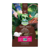 Oxbow emballage avant Garden Select montrant ingrédients potager et confiance